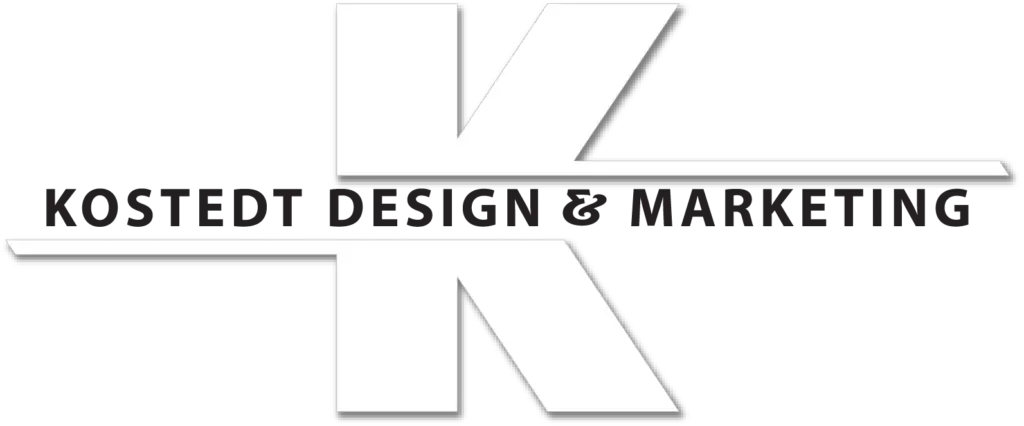 Kostedt Design and Marketing's New Logo